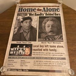 Home Alone Poster! EXTREMELY RARE!!!