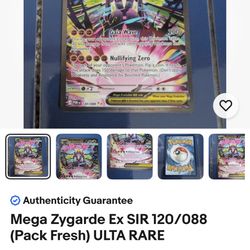 Mega Zygarde double Gold Star/double Black 