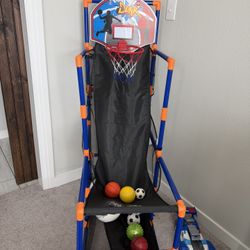 Kids Basketball Setup 