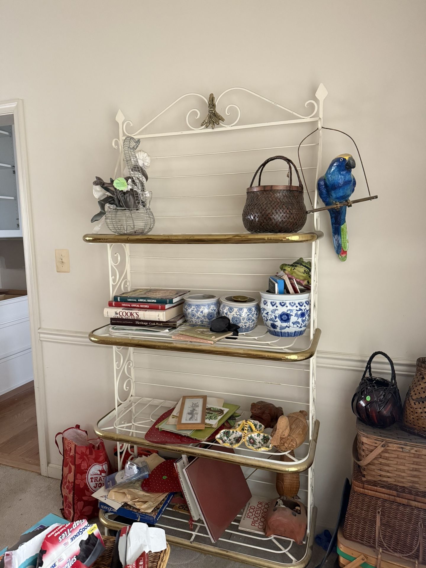 Brass Bakers Rack