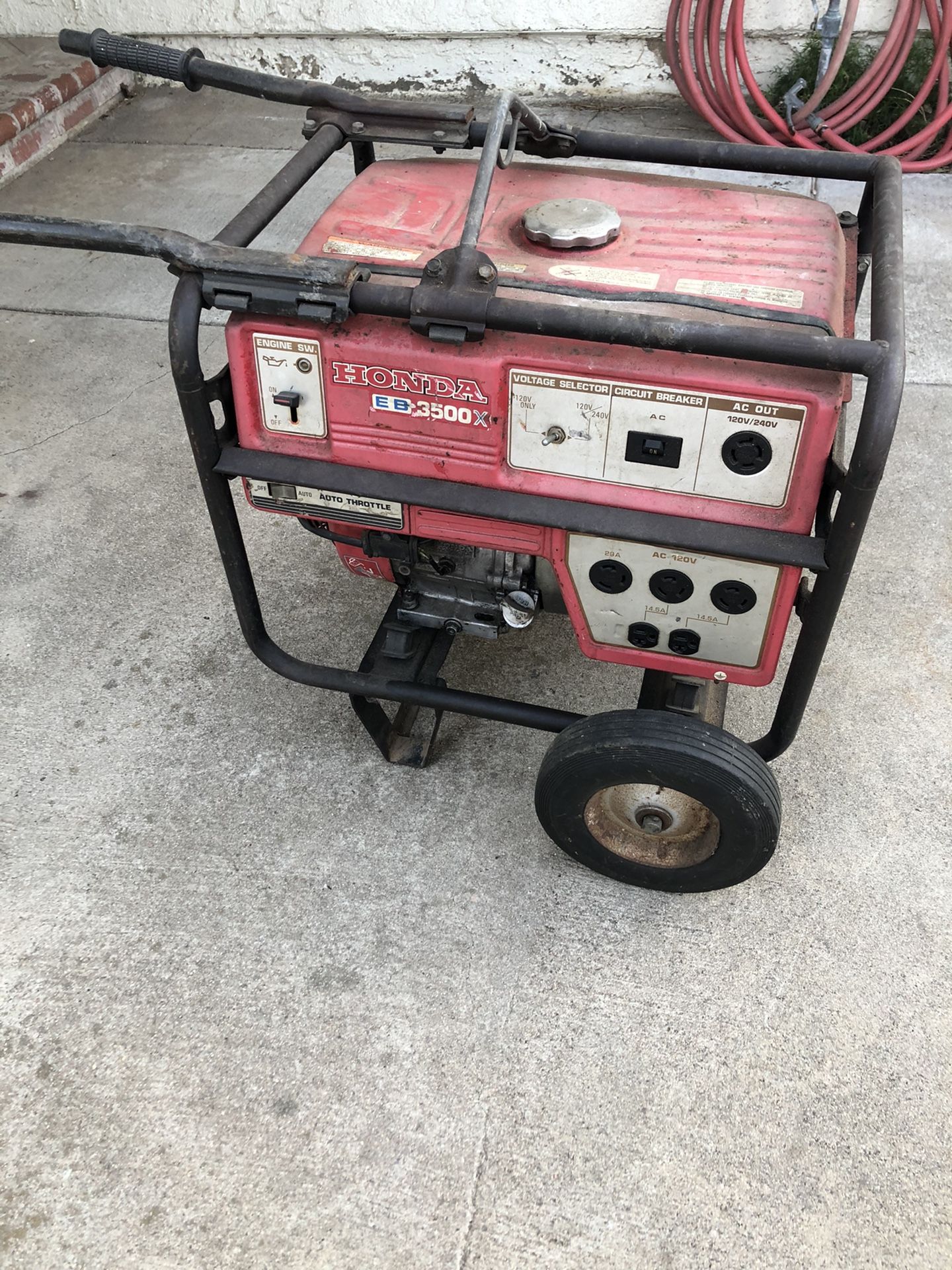 Honda Generator EB 3500x Works Great ! $340