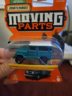 Toyota land cruiser fj40 matchbox toy car