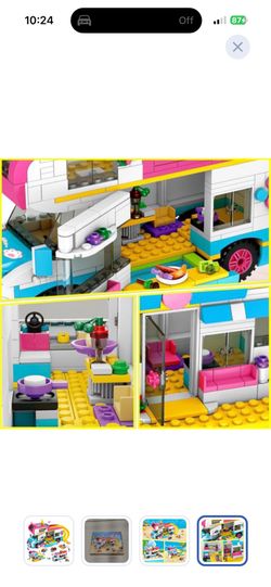 Camper van building set toys