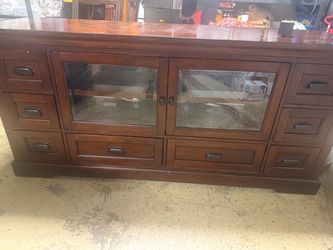 Entertainment Center with built in power bank