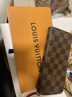 Louis Vuitton Clemence Wallet DAMIER EBENE 