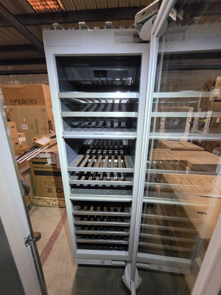 Thermador 24in Wine Column Custom Panel Ready