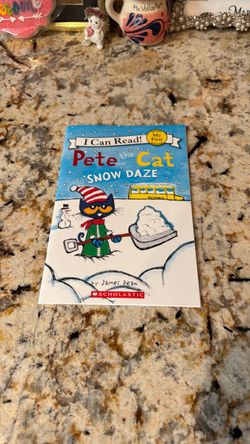 Pete the cat snow daze book