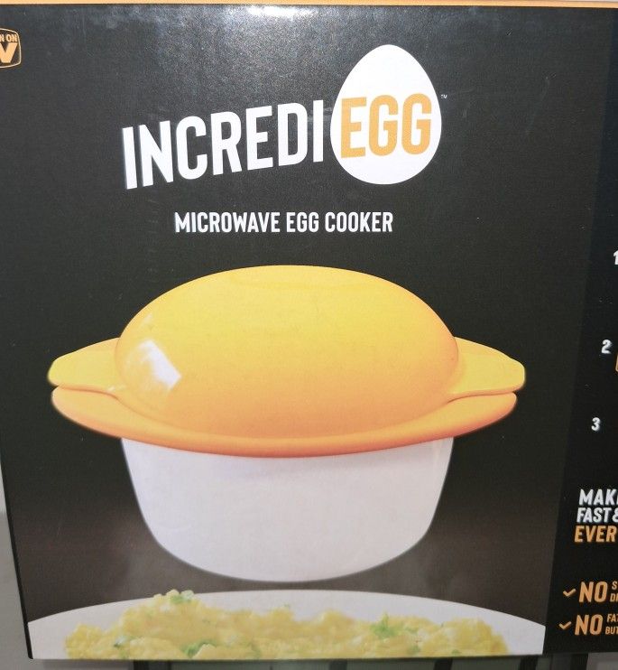 Incredi Egg Microwave Egg Cooker