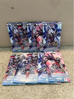 10x  Gundam TCG [GD-05] ENG Sleeved Packs