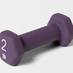 2 lb, 8 lb, 10 lb dumbbells