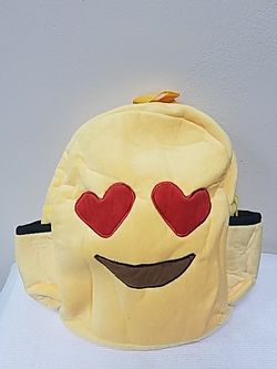 Emoji kids backpack (hearts)