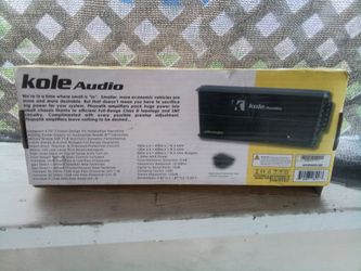 5 channel Kole Audio New 2500.5