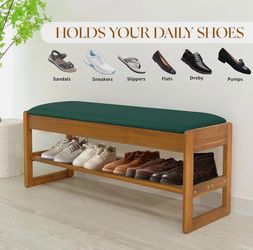 Entryway Shoe Rack Bench