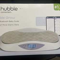 Hubble connected, hubble grow smart bluetooth baby scale. Brand New