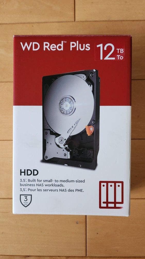 WD Red Plus 12TB SATA HDD
