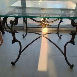 Wrought iron  coffee table