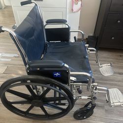 Medline Bariatric Extra-Wide 24in. Wheelchair