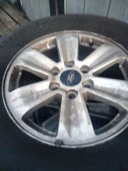 Wheels and tires off of a 2010 F150 stock