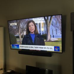 55 Inch Samsung Flat Screen Smart TV