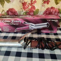 Urban Beauty Curling Iron 1 1/2 Diameter/ Chi Pro Blow Dryer W Diffuser /$10 Each