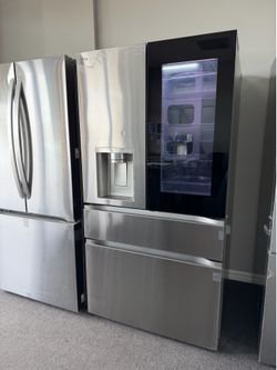LG refrigerator Instaview