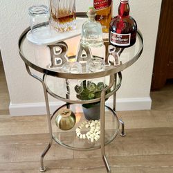 Pottery Barn Accent Table Or Bar Cart 