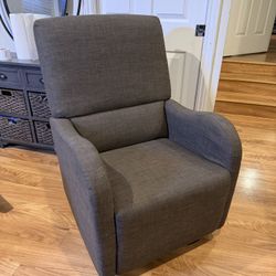 Grey Rocking Chair 