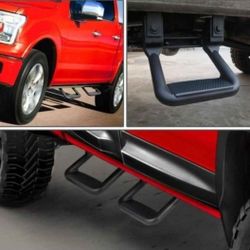 Chevrolet Gmc Dodge Ram Toyota Mitsubishi Nissan Ford Mazda Jeep Side Steps Step Bars Side Hoops