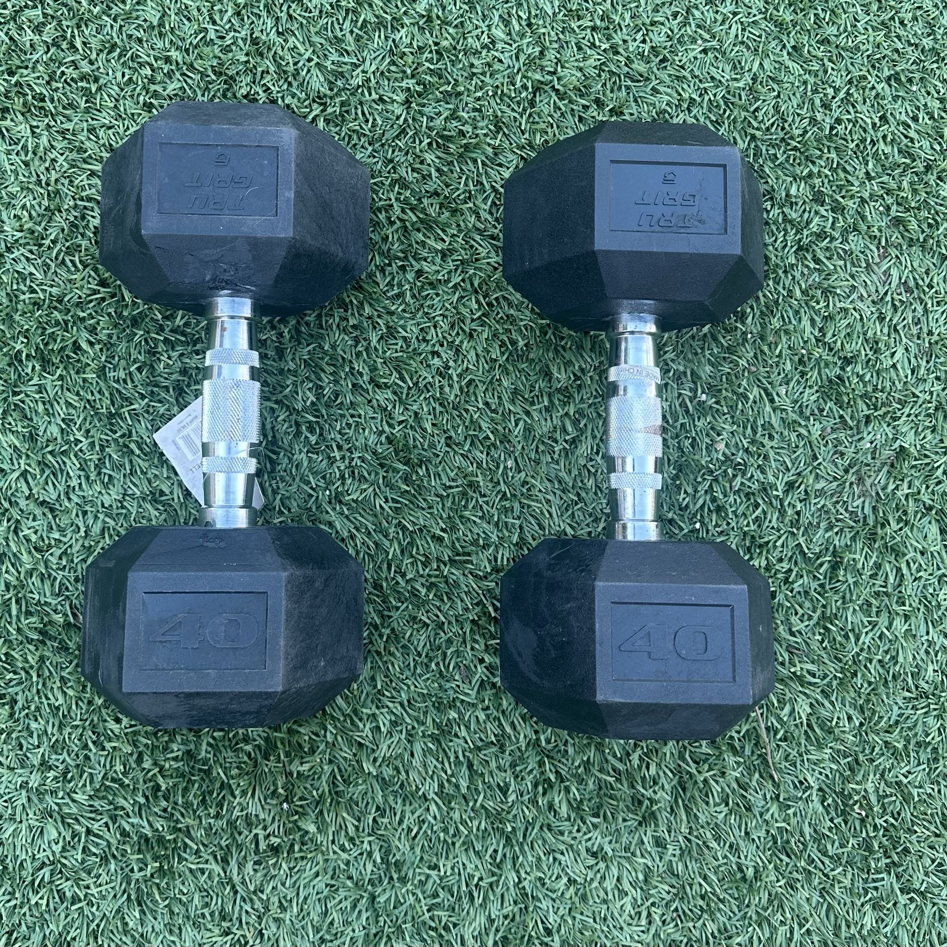 Brand NEW 40LB Dumbbells 