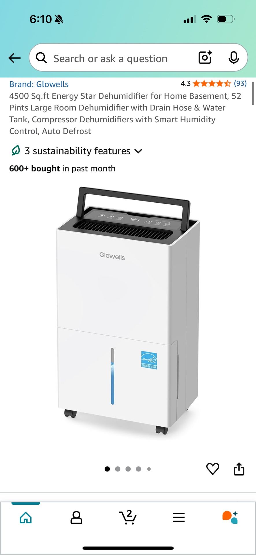 Dehumidifier New