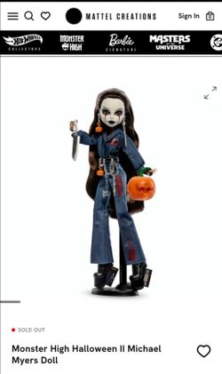 Monster High Michael Myers Halloween
