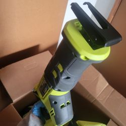 Ryobi 18V ONE+ Cordless Reciprocating Saw. 