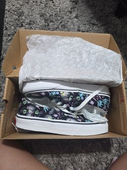 Brand new floral Vans