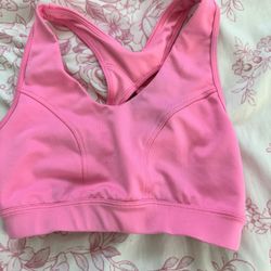 Pink Sport Bra