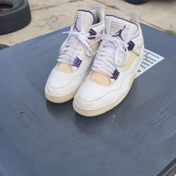 Air Jordan 4 “Purple Metallic” Size 11 Men