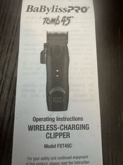 BaByliss PRO Hair Clipper TOMB 45 USED ONCE PRICE IF FIRM