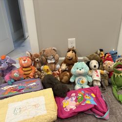 Vintage  Plush Toys - 1980’s And Older