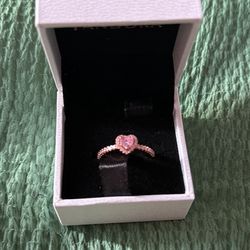 Pandora Heart Ring Size 6