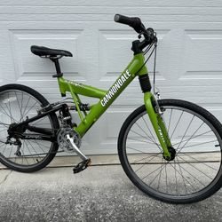Vintage Cannondale Super V SL V400 Full Suspension Mountain Bike