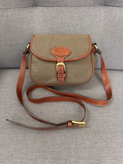 Vintage Bally Coated Canvas & Leather Small Crossbody Purse West Las Vegas See My Listings Summerlin