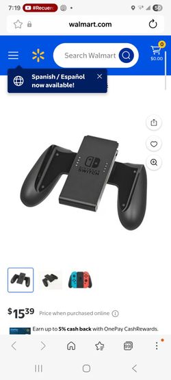 Joy-con with control Nintendo switch