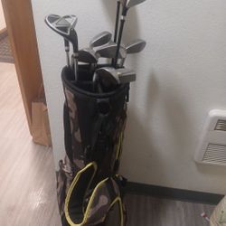 top flight clubs and bag for sale 