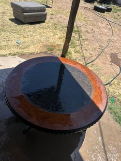 Wood table