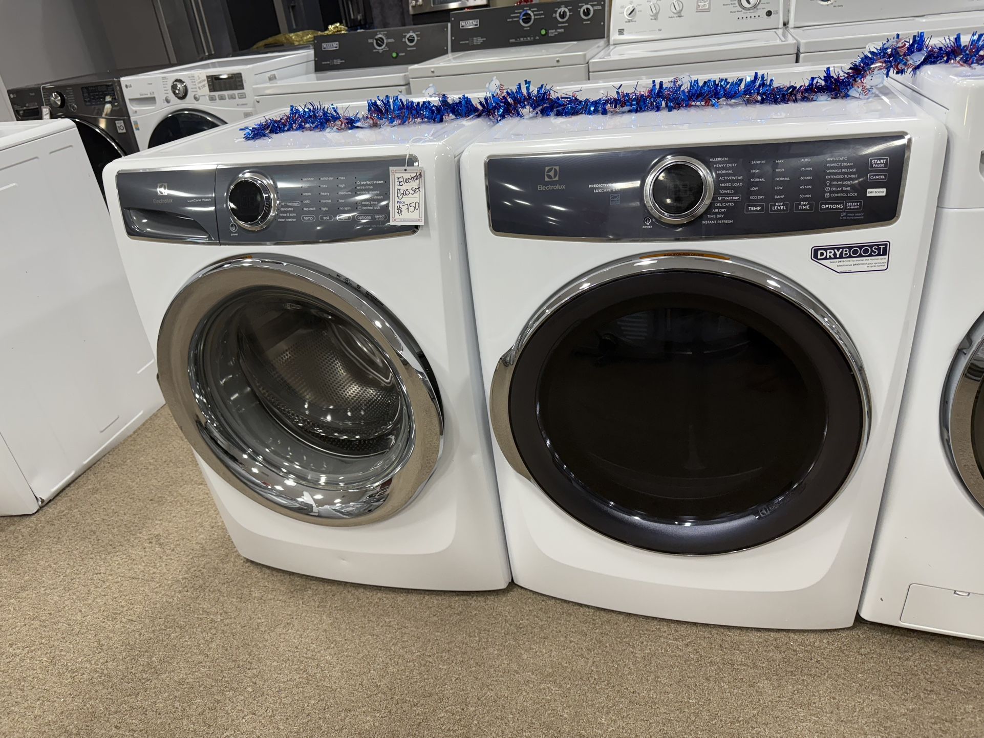 š„ELECTROLUX GAS WASHER & DRYER SETš„