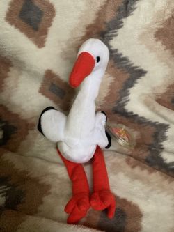 TY Beanie Baby - STILTS the Stork Bird 6.5" Plush Stuffed Animal Toy