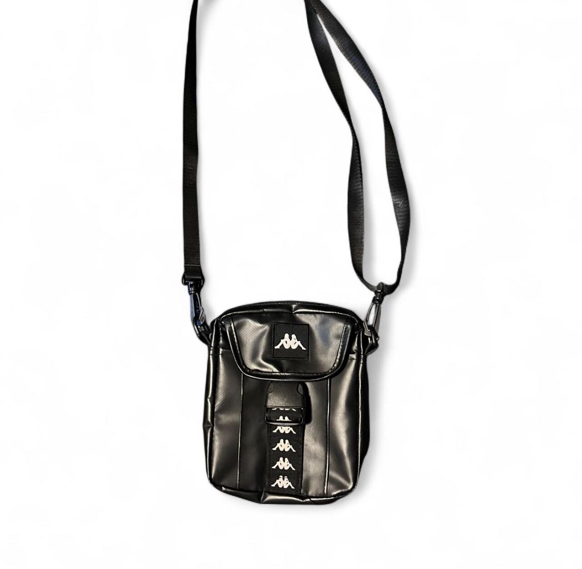 Black Leather kappa Bag