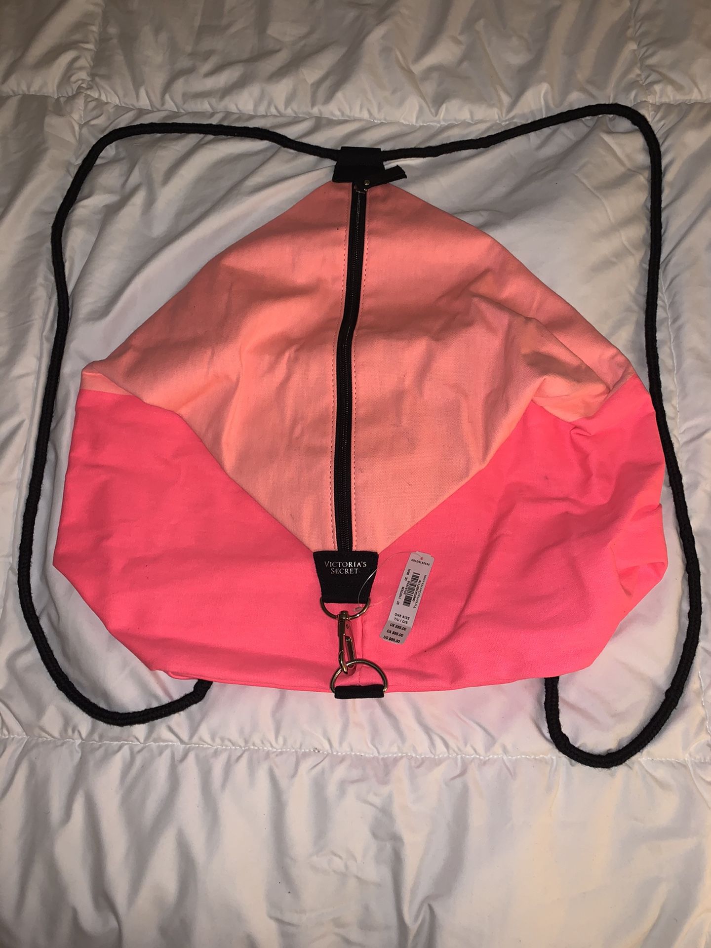 Victoria’s Secret Canvas Drawstring SackPack