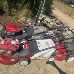 4) Lawn Mowers ,, Needs Work