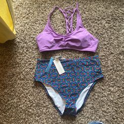 Women’s Swimsuit Size M top Size L bottom