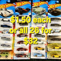 HOT WHEELS  HOT WHEELS  HOT WHEELS 